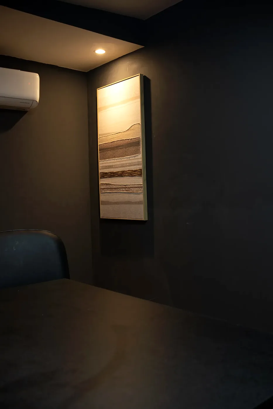Detalhe da sala de reuniões